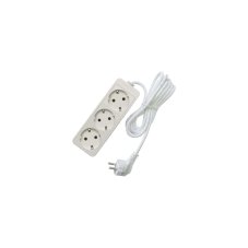 Удлинитель 3гн. 3м б/з. 10А IP20 2.2кВт ПВС Союз 481S-1303
